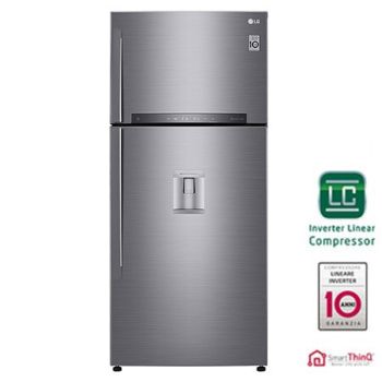 Vista frontale frigorifero doppia porta GTF916PZPYD